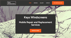 Desktop Screenshot of keyswindscreens.com